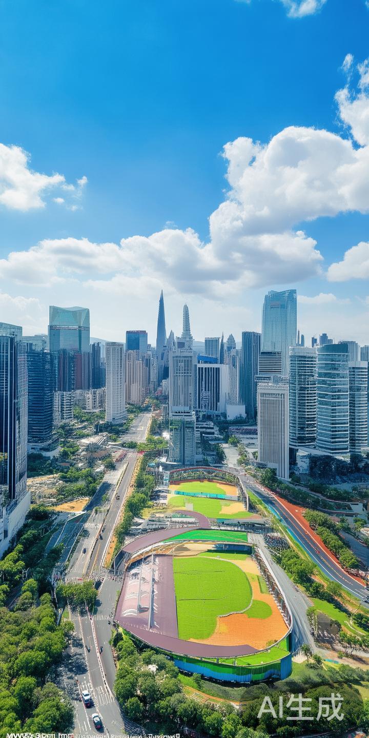 中心商务区（CBD）附近
许多亚新体育的标志性场