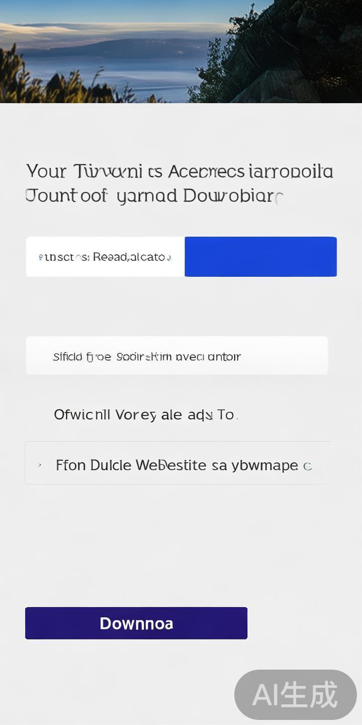 第二步：查找下载入口
在首页明显位置通常会有“下